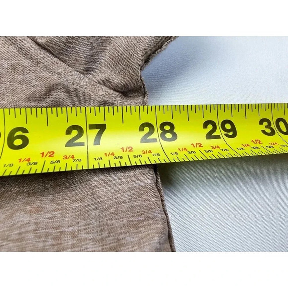 Molokai Size 2XL Men's Oatmeal Tan Short Sleeve Hem Logo Pocket Shirt NWT - Picture 2 of 11